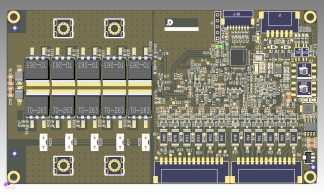14~24串70A RS485,CAN保护板 适用于48V/60V/72V电池组